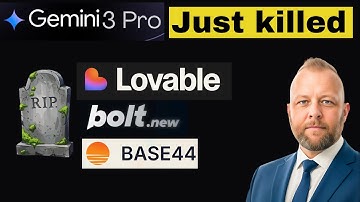 Gemini 3 Just Killed Lovable Bolt and Base44