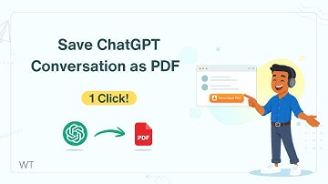 How to save ChatGPT conversation as PDF | 1 Click!