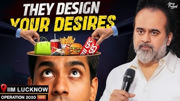 How Corporates Turn Your Life Into a Consumption Machine || Acharya Prashant, IIM Lucknow  (2025)