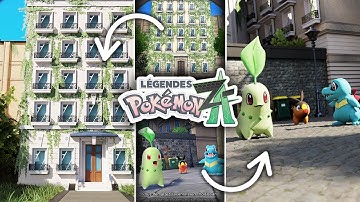 J’ai refait le trailer de Pokémon Z-A en 3D réaliste !