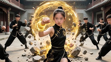 爺爺嫌孫女是女娃不願傳授武功，殊不知她是天生神力的武學奇才，僅凴掌風就擊碎了無人能破的千斤巨石，狠狠打臉“女不如男”的舊觀念，驚艷衆人~ #全集短劇 #逆袭 #爽剧 #豪门 #shortdramas
