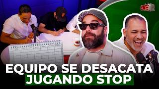 ¡QUÉ DESCARO! EQUIPO SE DESACATA JUGANDO STOP CON HÉCTOR ADRIEL