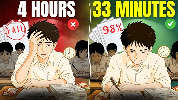 How to STUDY so FAST that it feels ILLEGAL !