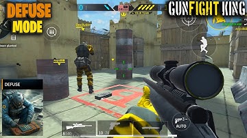 Gunfight King Defuse Mode - Android Gameplay