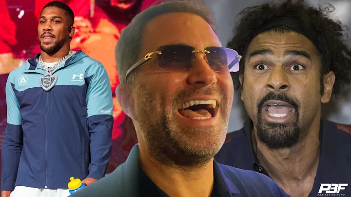EDDIE HEARN REACTS TO DAVID HAYE PICKING JAKE PAUL TO BEAT ANTHONY JOSHUA