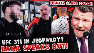 Dana White BREAKS SILENCE on UFC 311 COMPLICATIONS! UFC Fighter SLAPS COACH after TKO LOSS!