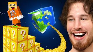Most EXTREME Lucky Block Stairs Race in Minecraft