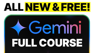 Google Gemini FULL COURSE 3 HOURS (Build & Automate Anything)