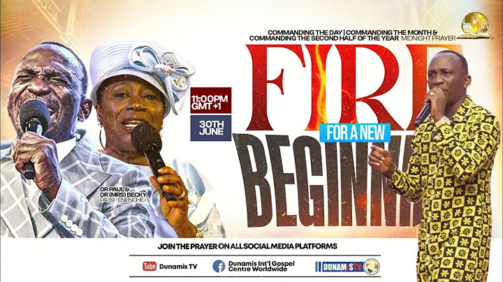 FIRE FOR A NEW BEGINNING PROPHETIC DECLARATIONS From Commanding The Day Midnight Prayers 30-06-2025
