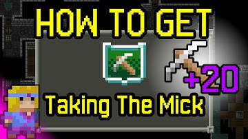 Taking the Mick Badge (+20 Pickaxe) - Shattered Pixel Dungeon