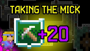 Shattered Pixel Dungeon - How to get +20 Pickaxe (Taking the Mick Badge)