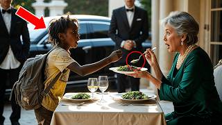 Homeless Girl Shouts “DON'T EAT THAT!” Billionaire Freezes When She Finds Out Why