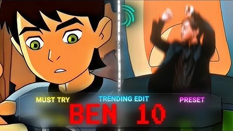 AE Inspired Trending Ben 10 x Spiderman Edit (+Preset) | Alight Motion 