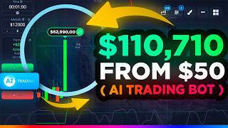 $50 TO $110,710 WITH AI TRADING BOT ON POCKET OPTION | POCKET OPTION BOT | BINARY OPTION STRATEGY