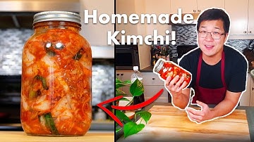 Traditional Homemade Kimchi Recipe (Fermented Cabbage)
