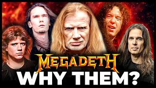 How Dave Mustaine found and lost all of Megadeth guitarists