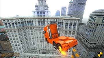 GTA 4 CRASH TESTING REAL CAR 717