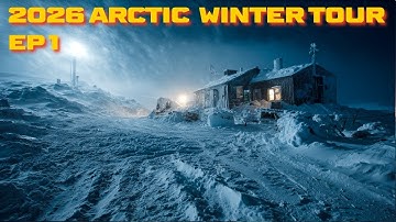 Why I Live Alone in The Arctic in Winter... in a Van? Surviving Extreme Cold & Snow Storm Camping