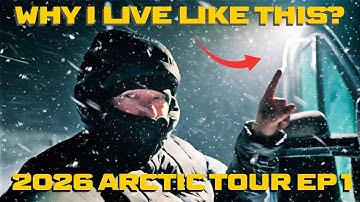 Why I Live Alone in The Arctic in Winter... in a Van? Surviving Extreme Cold & Snow Storm Camping
