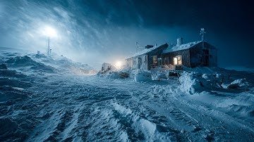 Why I Live Alone in The Arctic in Winter... in a Van? Surviving Extreme Cold & Snow Storm Camping