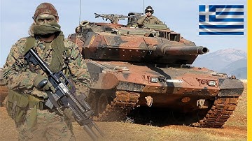 NEW Review of All Hellenic (Greece) Armed Forces Equipment / Quantity of All Equipment