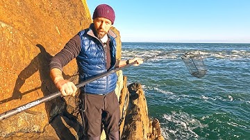 Rotsvissen vanaf een kleine richel | Lure FIshing UK