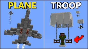 Minecraft: 15+ Military Airport Build Hacks!