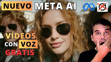 META AI ACTUALIZADO! Ahora VÍDEOS con VOZ, HABLANDO GRATIS y SIN MARCA de AGUA