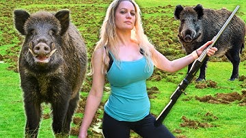 HOG HUNTING QUEEN: 2 Monsters Down! Did My 6.5 Creedmoor Make the Shot?