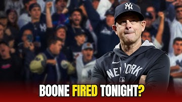 Yankees-fans ontploffen! "Fire Aaron Boone" na de uitschakeling in de play-offs! 🔥