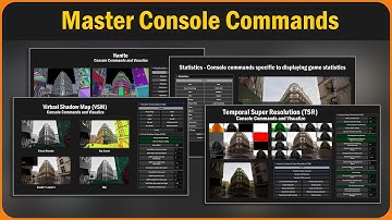 [UE5] Master Console Commands - Overview (Update)