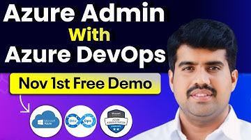 Azure DevOps + Admin Training Roadmap | Join Free Demo on Nov 1st