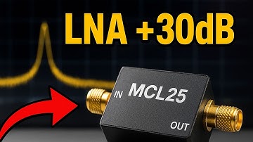 LNA de Baixo Ruído (30dB): Monte seu Amplificador RF em Cascata