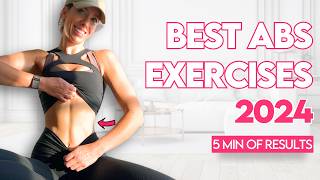 Lilly’s 2024 Best Intense Pilates Abs Exercises | 5 min At-Home Workout