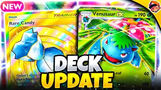 Updated Decklist for Venusaur EX! Ramp and Wreck!