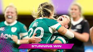 Unbelievable Ireland upset victory 🤯 | Ireland v New Zealand | WXV1 | Match Highlights