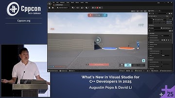 What’s New in Visual Studio for C++ Developers in 2025 - Augustin Popa & David Li - CppCon 2025
