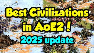 Best Civilizations in AoE2! (2025 update)