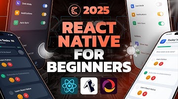 React Native Tutorial for Absolute Beginners - Build a Mobile App in 2 Hours