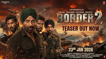 BORDER : Part 2 - Official Final Trailer | Sunny Deol, Varun D, Diljit D, Ahan S | JP Dutta | 2026