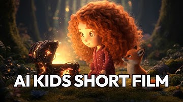 How to Make an AI Animated Kids Story | Bedtime Dream to 3D Short Film Tutorial
