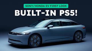 The Only Car With A Built-In PS5! - Sony/Honda EV First Look