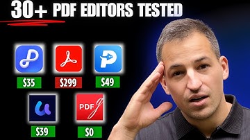 5 Best Adobe Alternatives 2025 | 30+ PDF Editors Tested