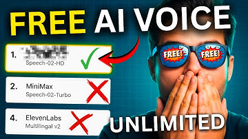 FREE & UNLIMITED AI VOICE Better Than ElevenLabs !