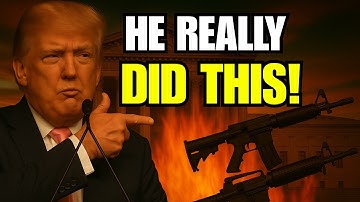 Trump heeft zojuist zijn eigen nieuwe wapenwet gemaakt – Wapenbezitters verbijsterd