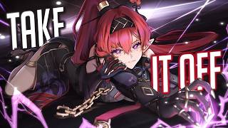 Nightcore - Take It Off (But it hits different) (Lyrics)