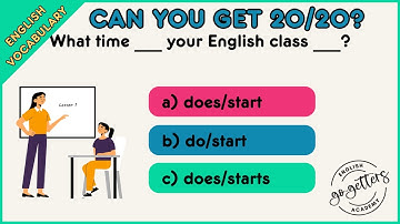 Can You Answer These Simple Present Questions Correctly? | English Grammar Quiz (A1–A2)