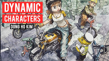 How to Draw Dynamic Characters from Memory