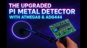 🚀 From Prototype to Powerhouse — The Upgraded PI Metal Detector with ATmega8!