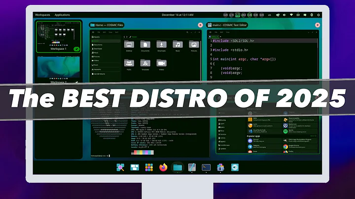 POP OS 24.04 IS MIND BLOWING ( Ft. COSMIC DESKTOP )